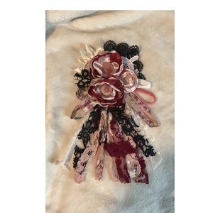 Handmade flower pin